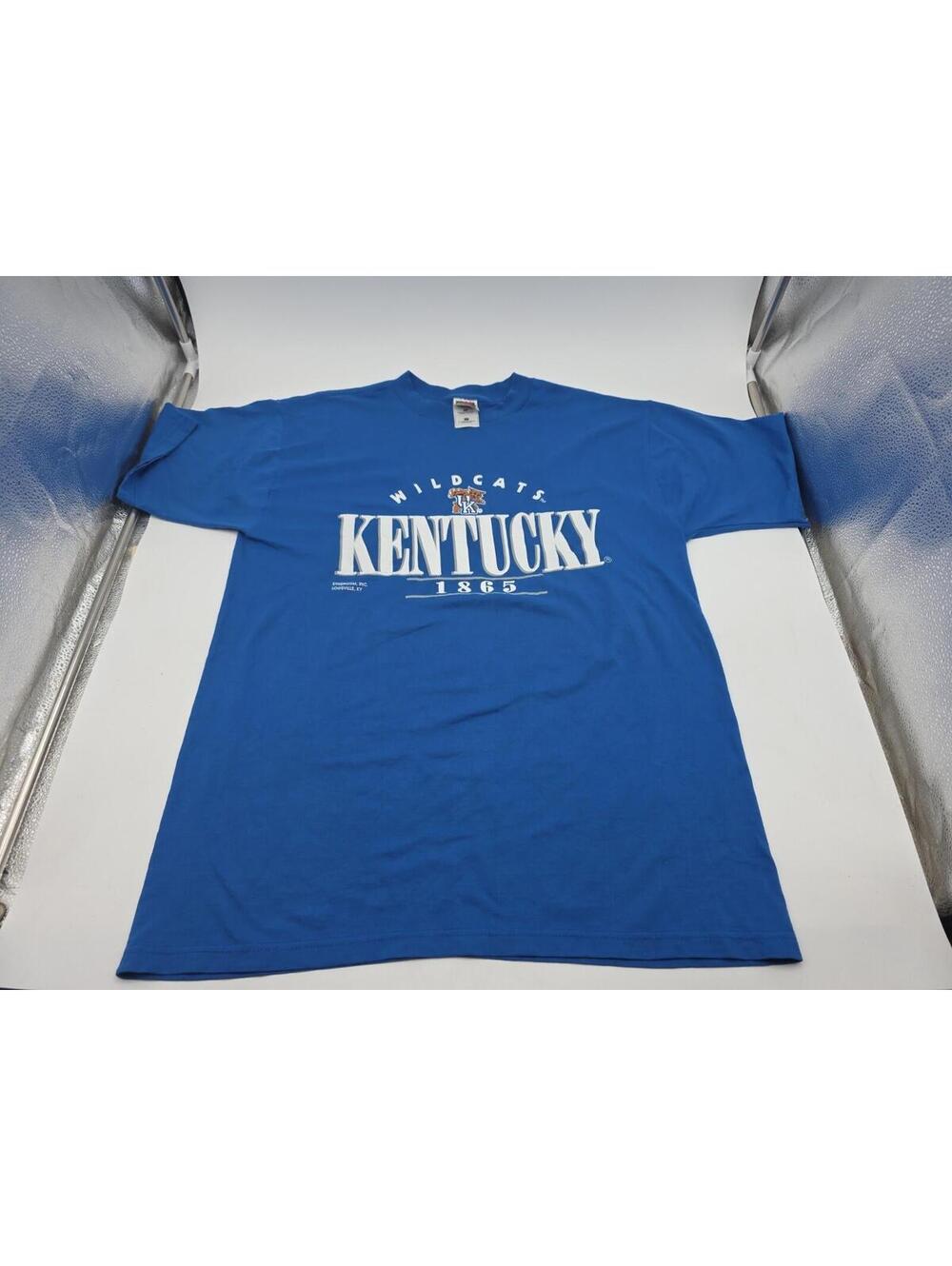 Vintage Fruit Of The Loom 90's Wildcats Shirt L Large Logo University Kentucky
